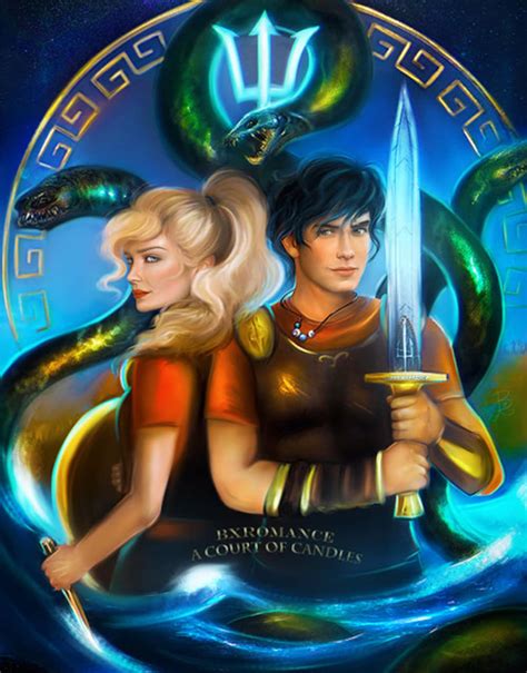 Art Print Annabeth & Percy Jackson by Bxromance ACOC - Etsy