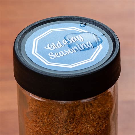 Spice Jar Labels - Metallic – AllSpice Spice Racks