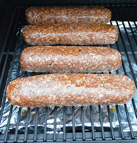 Spicy Pepper Smoked Summer Sausage - Easy Summer Sausage Recipe | Summer sausage recipes, Summer ...