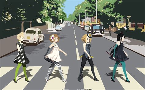 Beatles Abbey Road Wallpaper