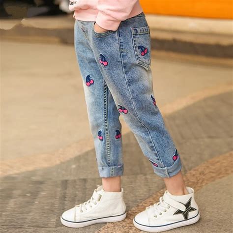 Spring Autumn Children's Clothing Girls Jeans For Girl Baby Jeans Kids ...