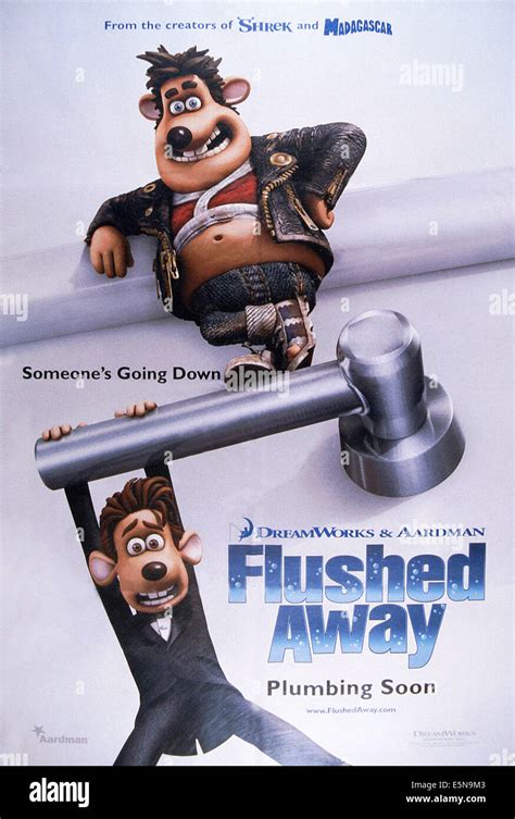 Flushed away roddy 2006 hi-res stock photography and images - Alamy