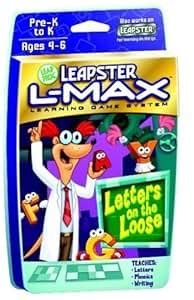 Amazon.com: LeapFrog® Leapster L-Max® Game: Letters on the Loose: Toys ...