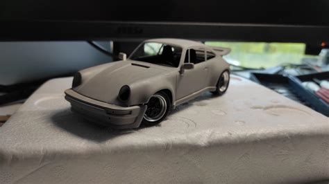 my first model is finally a car, just need to paint it and do the ...