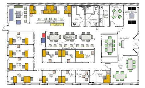 Office Layout: Types, Examples, & Tips | EdrawMax Online