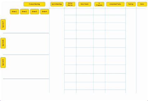 14 Scrum Excel Template - Excel Templates