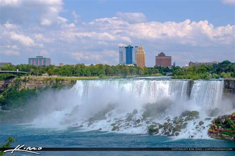 Niagara Falls Skyline and Waterfall Niagara Falls ON Canada | Royal ...