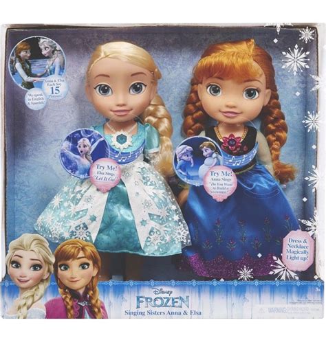 Disney Frozen Singing Sisters Elsa and Anna Dolls 2016 for sale online ...