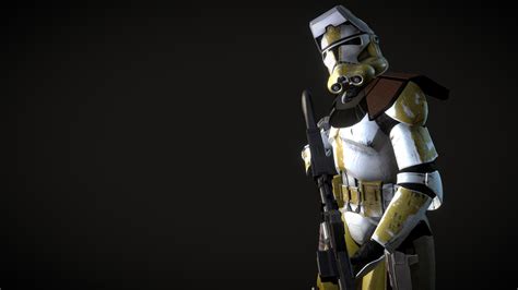 ArtStation - Clone Trooper Phase 2 Commander Bly | Resources