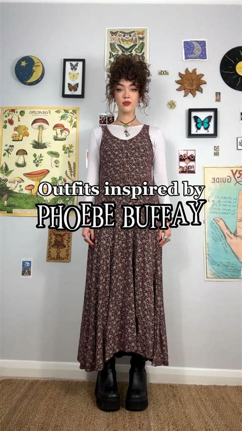 Outfits inspired by Phoebe Buffay 🌛⭐️ 🧡 | Phoebe buffay outfits, Earthy ...