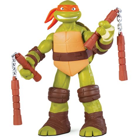 Teenage Mutant Ninja Turtles Michelangelo Battle Shell Action Figure ...