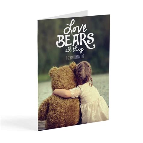 Love Bears All Things | Scriptural Friendship Card