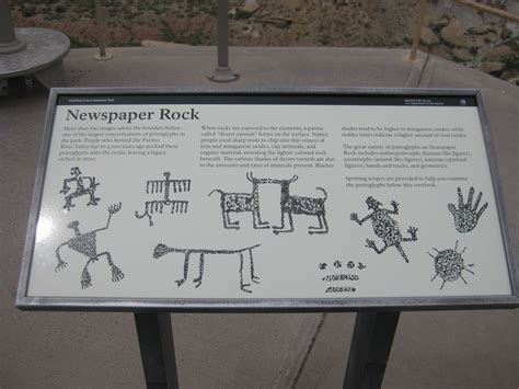 Petrified Forest Painted Desert NP Newspaper Rock (3) | Arizona (2) | Pictures in Global-Geography