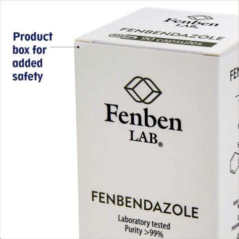 Fenbendazol Capsules 222mg - Fenben Lab