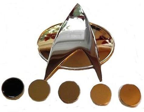 Star Trek TNG Full Size Communicator Pin and Set of 5 Officer | Etsy