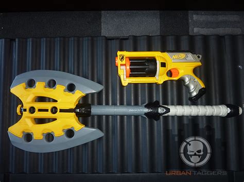 Urban Taggers.: Review: Nerf N-Force Warlock Axe