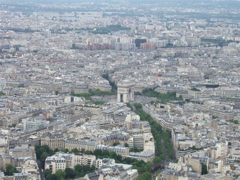 View from the Eiffel Tower - top floor 3 Free Photo Download | FreeImages