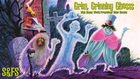 Grim, Grinning Ghosts - Vintage Walt Disney World Promotional Video ...