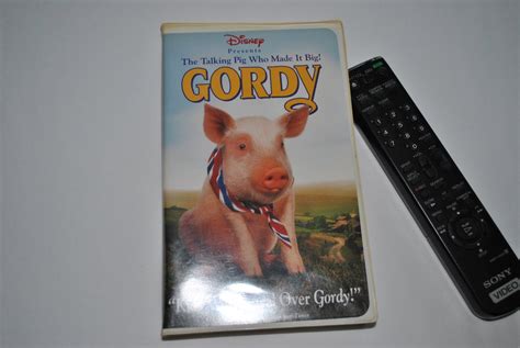 Vintage Disney 1995 Classic Gordy VHS Family by vintagefinds61