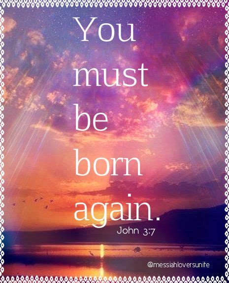 John 3:7 Born again, Bible, Love, Jesus | Verse posters by Zaresh Adnan ...