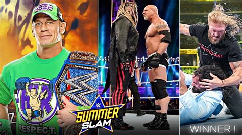 John Cena WINNING ! Universal Title At Summerslam 2021, Fiend ATTACKS ...