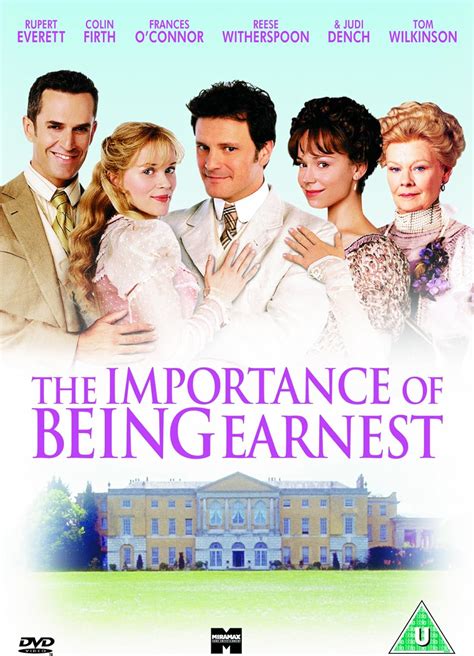 The Importance Of Being Earnest [DVD]: Amazon.co.uk: Rupert Everett, Colin Firth, Judi Dench ...