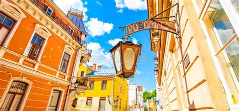 Tartu Old Town Skyline, Estonia Stock Photo - Image of house, panoramic ...