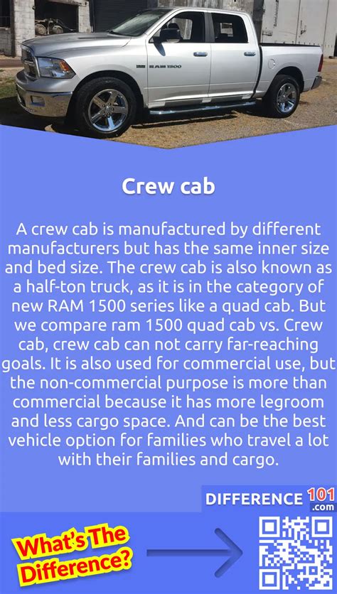 Quad cab vs. Crew cab: 7 Key Differences, Similarities and Pros & Cons | Difference 101