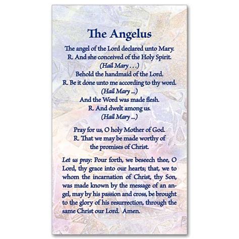 Angelus Holy Card pack 25 | Garratt Publishing