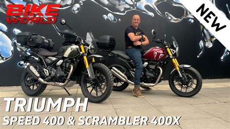 New Triumph Speed 400 & Scrambler 400X | First Look - YouTube