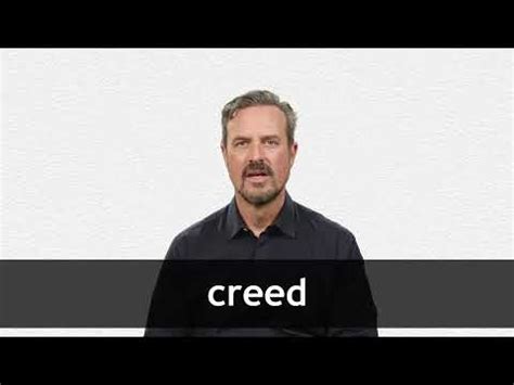 CREED definition and meaning | Collins English Dictionary