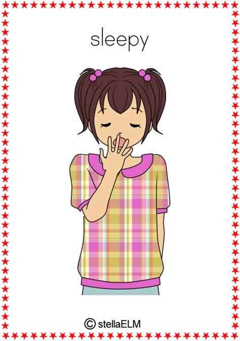 I feel SLEEPY | Emotions preschool, Teach feelings, Feelings