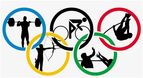 Olympic Logo With Sports - Summer Olympic Games Transparent PNG - 952x488 - Free Download on NicePNG