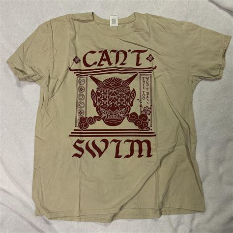 Can't Swim Band T-Shirt Size XL #cantswim #belmont... - Depop