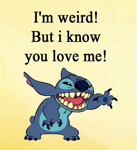 #stitchdisney | Lilo and stitch quotes, Stich quotes, Cute quotes