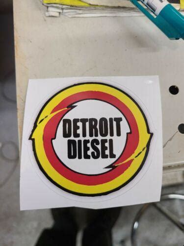 DETROIT DIESEL EARLY LOGO STICKER DECAL HIGH QUALITY | #3926826929