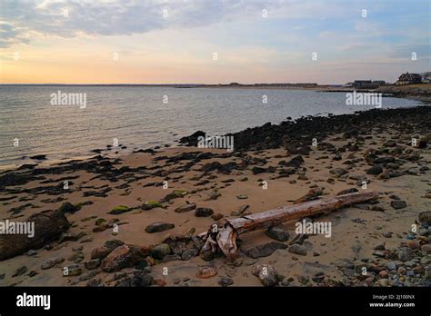 WATCH HILL, RI -5 MAR 2022- View of Watch Hill, an affluent beach ...