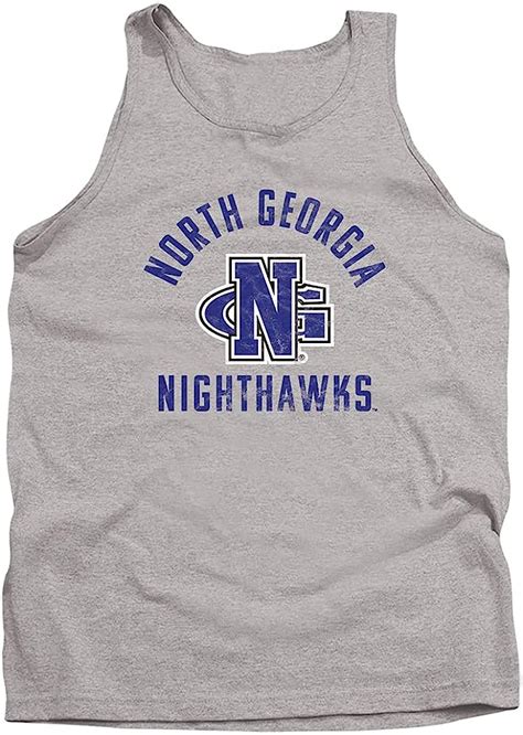 Amazon.com: University of North Georgia Official Ung Nighthawks Logo Unisex Adult Tank Top ...