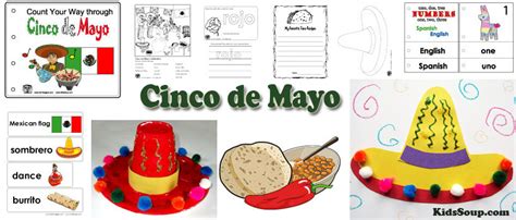 Cinco de Mayo Crafts, Activities, Games, and Printables | KidsSoup