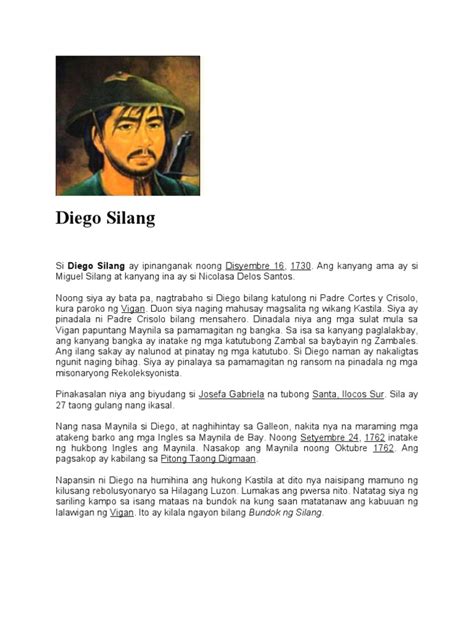 Diego Silang | PDF