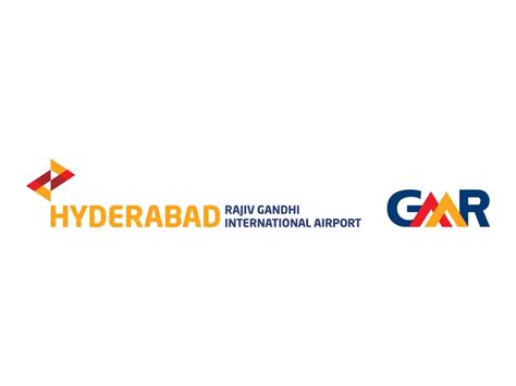 GMR Hyderabad Rajiv Gandhi International Airport Logo PNG vector in SVG, PDF, AI, CDR format