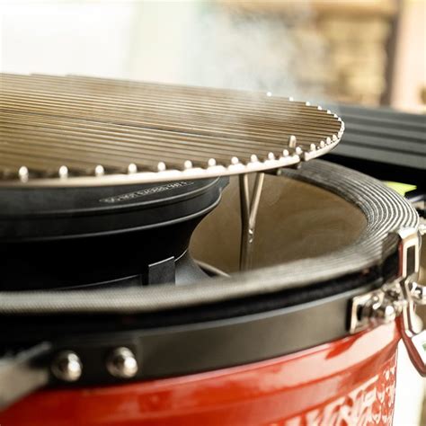 Kamado Joe SlōRoller Hyperbolic Smoking Insert With Cooking Rack ...