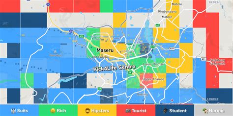 Maseru Neighborhood Map