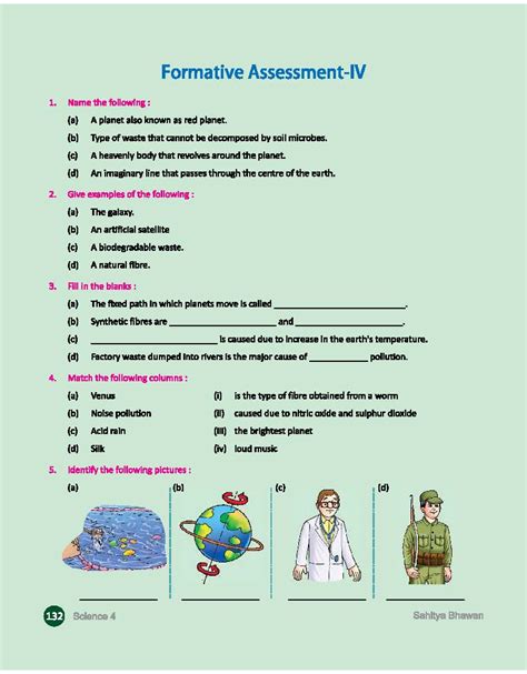 Science Textbook for class 4 - Sahitya Bhawan