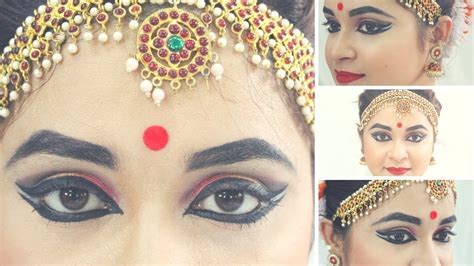 Bharatanatyam Face Makeup - Mugeek Vidalondon