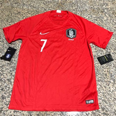 South Korea World Cup 2018 Son Heung Min Jersey, Sports Equipment ...