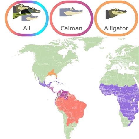 Saltwater Crocodile Habitat Map