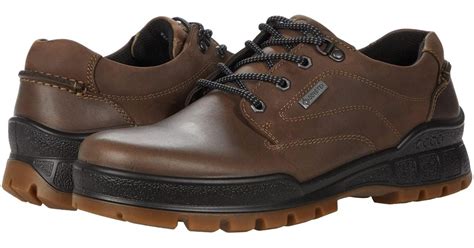 Ecco Track 25 Low Plain Toe Gore-tex in Gray for Men | Lyst