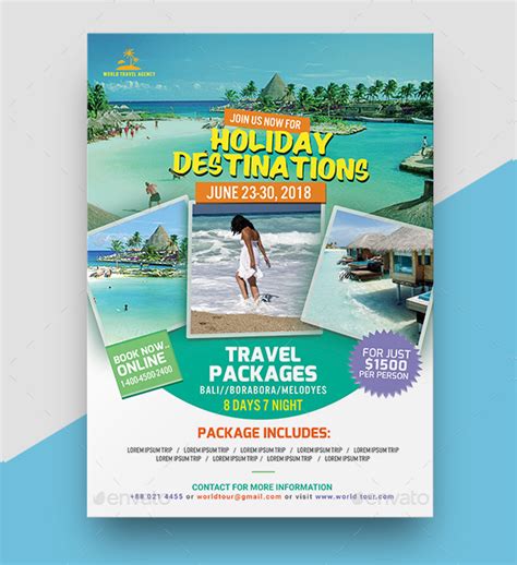 18+ Travel Agency Flyer Templates - Free & Premium Download