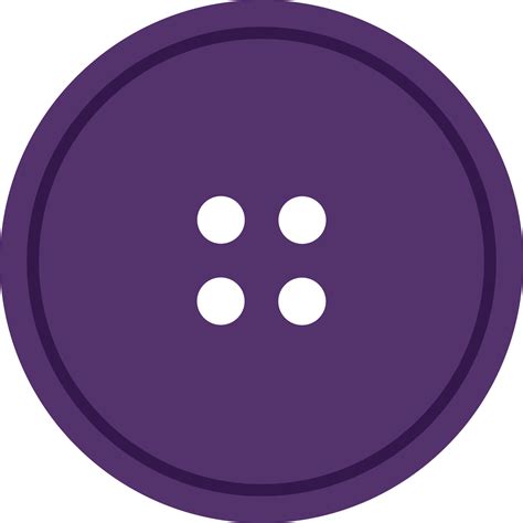 Purple Round Cloth Button With 4 Hole PNG Image - PurePNG | Free transparent CC0 PNG Image Library